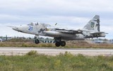 Su-25 Ukraine trúng tên lửa Nga, bị thổi bay phần đuôi nhưng vẫn tiếp đất an toàn