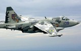 Su-25 Ukraine trúng tên lửa Nga, bị thổi bay phần đuôi nhưng vẫn tiếp đất an toàn