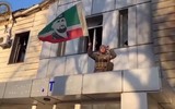 Tòa thị chính Mariupol thất thủ dưới bước tiến quân Chechnya