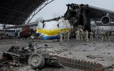 Máy bay lớn nhất thế giới Antonov AN-225 của Ukraine hóa sắt vụn