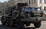 Pháo phản lực 'Bão táp' BM-27 Nga tung đòn hủy diệt mục tiêu của Ukraine