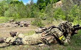 Lính Ukraine tác chiến tại miền Đông với súng bắn tỉa M21 uy lực của Mỹ