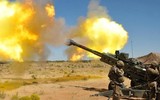 Phe ly khai Ukraine trưng bày ‘chiến lợi phẩm’ lựu pháo M777 Mỹ