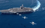 Siêu tàu sân bay USS Ronald Reagan được lệnh ở lại khu vực gần đảo Đài Loan