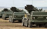 'Bão táp' BM-27, loại pháo phản lực được Nga tung ra để áp đảo Ukraine