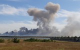 Kho đạn lớn của quân đội Nga ở Crimea bất ngờ phát nổ