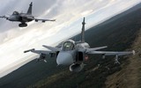 Uy lực ‘chiến thần’ Saab JAS 39 Gripen Thuỵ Điển