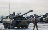 Xe tăng bánh lốp AMX-10 hàng đầu châu Âu lọt vào tay Nga