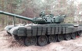 Giáp phản ứng nổ huyền thoại Liên Xô Kontakt-1 gắn lên xe tăng Leopard 2A4