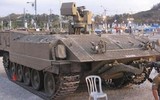 Thiết giáp chở quân hoán cải từ xe tăng T-54/55 của Israel rơi vào tay Hamas