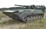 Thiết giáp đặc biệt BMP-1U Shkval của Ukraine trong biên chế quân đội Nga