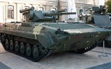 Thiết giáp đặc biệt BMP-1U Shkval của Ukraine trong biên chế quân đội Nga