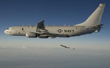 'Sát thủ săn ngầm' P-8A Poseidon của Úc trang bị tên lửa AGM-84J