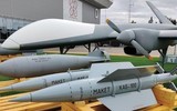 UAV Inokhodets-RU Nga phóng một tên lửa hạ liền hai xe bọc thép Ukraine?