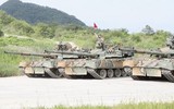 Hàn Quốc dùng xe tăng T-80U làm bia bắn thay vì gửi chúng đến Ukraine