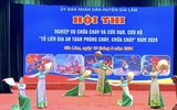 Cuộc so tài của 176 vận động viên là thành viên các “Tổ liên gia an toàn PCCC”