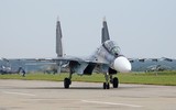 [ẢNH] Su-30SM Nga bất ngờ kích hoạt ghế phóng khi máy bay còn trên mặt đất