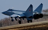 Tiêm kích đánh chặn siêu thanh MiG-31BM được Nga tung vào chiến trường Ukraine