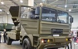 Pháo phản lực phóng loạt BM-21UM Berest của Ukraine khiến Nga lo ngại