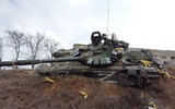 Ukraine tung ngay xe tăng T-80BVM chiến lợi phẩm vào chiến trường