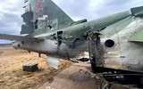 Cường kích Su-25 Nga sống sót sau khi bị tên lửa Stinger Ukraine bắn nát đuôi