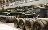 Thấy gì qua việc Nga chuyển thêm 8 xe tăng T-90 ra tiền tuyến?