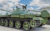 Xe tăng T-55 và T-62 cổ điển trở thành 'súng bắn tỉa hạng nặng' của Quân đội Nga