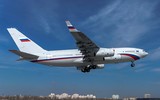 Máy bay vận tải cỡ lớn Il-96-400M của Nga lần đầu xuất hiện