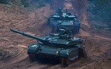 Xe tăng T-90M Proryv không thua kém pháo tự hành về hiệu quả hỏa lực gián tiếp