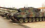 Vũ khí bí ẩn 'xé toạc' nóc tháp pháo xe tăng Leopard 2A4