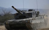 Vũ khí bí ẩn 'xé toạc' nóc tháp pháo xe tăng Leopard 2A4