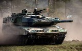 Xe tăng Thụy Điển Strv 122 bội phần nguy hiểm khi nhận đạn M339 từ Israel