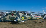 Bất ngờ lớn khi trực thăng Mi-24V Ukraine dùng rocket Hydra 70 Mỹ