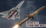 Tiêm kích Su-57 Felon bội phần đáng sợ khi nhận tên lửa R-37M tầm bắn 300 km