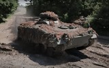 Xe chiến đấu bộ binh Marder 1A3 đầu tiên bị phá hủy trên chiến trường