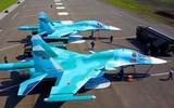 Không quân Nga gia tăng sức mạnh khi nhận thêm loạt oanh tạc cơ Su-34M cực mạnh