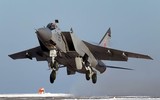 Nga cấp tốc tăng cường tiêm kích MiG-31 khi F-16 sắp tham chiến