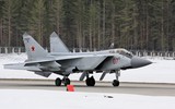 Tiêm kích Su-57 và MiG-31 giúp Không quân Nga chiếm ưu thế tuyệt đối