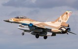 Israel loại biên hàng chục tiêm kích F-16C Barak-1 