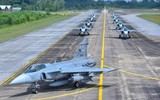 Lợi thế nào giúp tiêm kích JAS-39 Gripen ‘đánh bại’ F-16V ở Đông Nam Á?