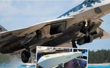 Tiêm kích Su-57 'gây choáng' khi mang 2 tên lửa Kh-69 ở giá treo ngoài