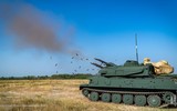 Pháo phòng không tự hành ZSU-23-4 Shilka được dùng như vũ khí xung kích