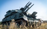 Pháo phòng không tự hành ZSU-23-4 Shilka được dùng như vũ khí xung kích