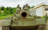 Nga cấp tốc huy động xe tăng T-55 và PT-76 'đạo cụ' từ xưởng phim Mosfilm 