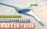 UAV tàng hình CH-7 gây kinh ngạc khi chính thức ra mắt