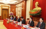 Hình ảnh Tổng Bí thư chủ trì phiên họp đầu tiên Tiểu ban Văn kiện Đại hội XIV của Đảng