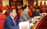 Hình ảnh Tổng Bí thư Nguyễn Phú Trọng khai mạc hội nghị Trung ương lần thứ chín