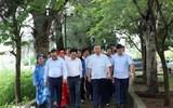 Hình ảnh Chủ tịch nước Tô Lâm thăm nhân dân làng cổ Đường Lâm, Hà Nội