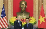 Chủ tịch nước Võ Văn Thưởng chủ trì tiệc chiêu đãi Tổng thống Hoa Kỳ Joe Biden