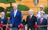 Toàn cảnh lễ đón Tổng thống Hoa Kỳ Joe Biden thăm chính thức Việt Nam